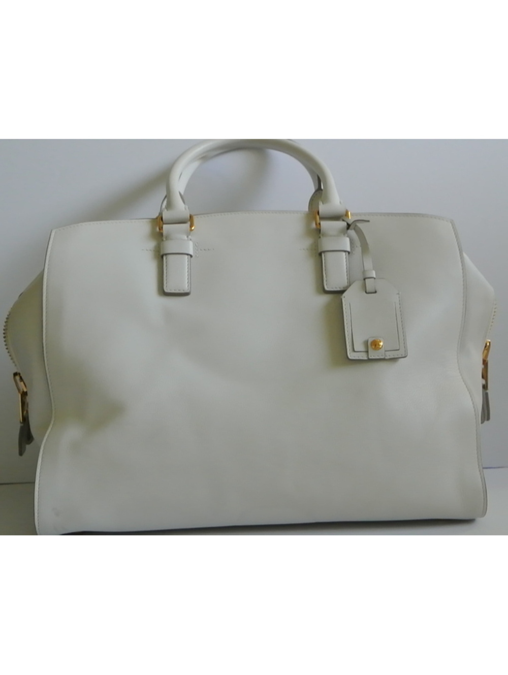 Tom Ford Large White Tote Bag Retail $4,750 NEW
